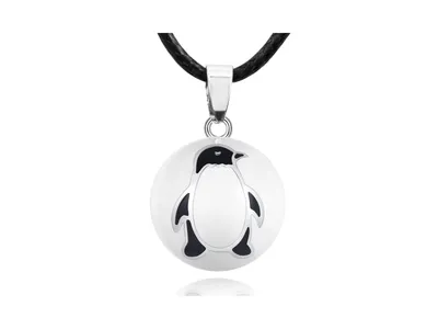 Clariz zwangerschapsbel - Pinguïn Zilver